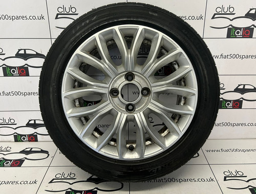 Fiat 500 alloy - 500, wheel