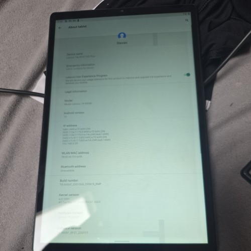 Lenovo tab m10 fhd - tab,