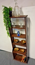 Antique Narrow Open Book Case