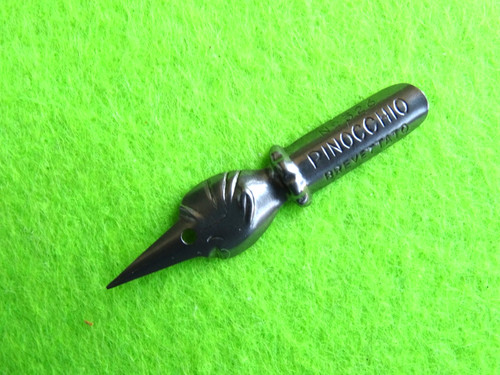 Nibs pen pin pinocchio antique - pin,