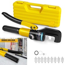 Hydraulic Crimping Tool and Cable Cutter Hydraulic Cable Lug Crimper 4-70 mm²