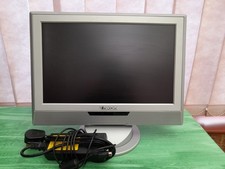 Mikomi LCD1701W TV Vintage Portable 17" Television LCD Monitor with Power Supply