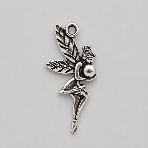 Pcs tibetan silver 25mm - pcs,