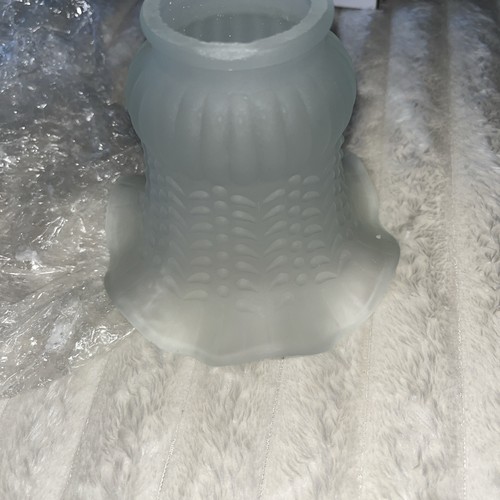 16cm frosted glass lamp shades - 16cm,