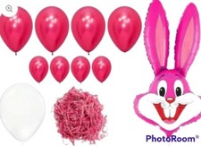 Hot pink easter bunny - pink,