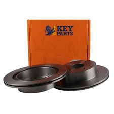 2x Brake Discs Vented For