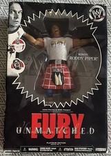 WWE Jakks Pacific Fury Unmatched "Rowdy" Roddy Piper Platinum Edition Series 6
