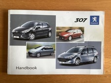 2006 PEUGEOT 307 Owners Handbook Car Manual (06 Reg) Complete