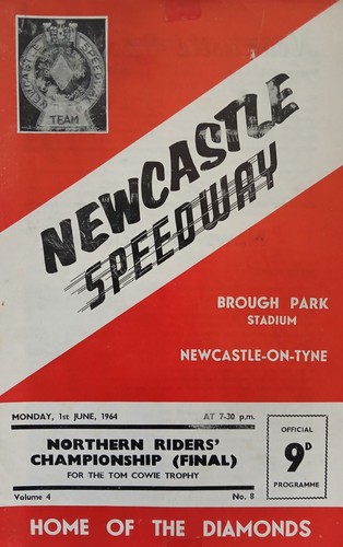 Newcastle speedway programme - newcastle,