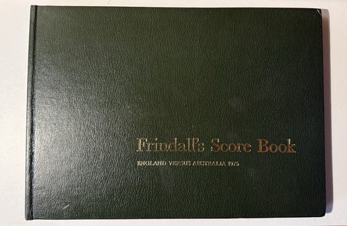 Vintage cricket bill - bill, frindalls