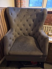 Chesterfield Armchair Grey