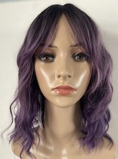 Esmee Short Wavy Ombre Purple