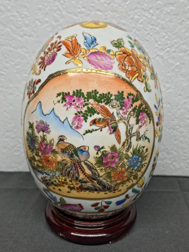 Vtg large chinese satsuma - vtg,