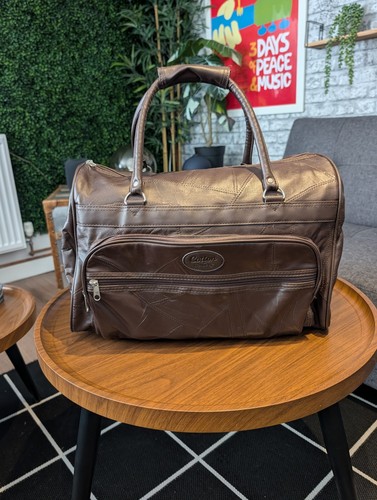Cotton traders brown leather - cotton,