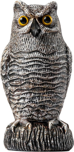 Pigeon deterrent owl decoy - pigeon, to