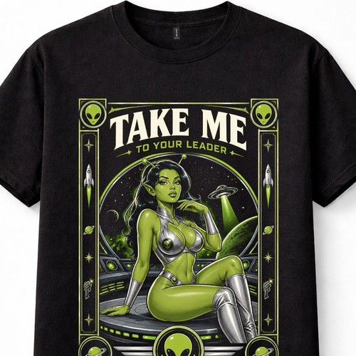 Take your leader alien - to,
