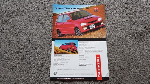 Daihatsu cuore avanzato - tr-xx,
