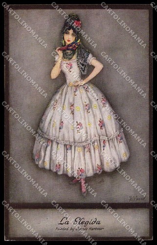 Artist signed jennie harbour - artist,