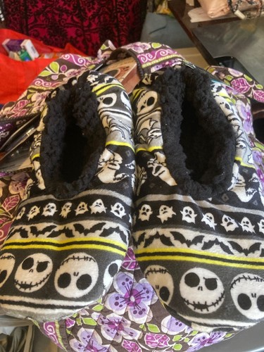 Fuzzy disney slipper - disney, socks