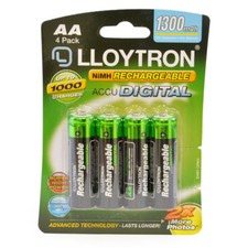 4 Lloytron AA Rechargeable