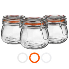 Glass Storage Jars Airtight