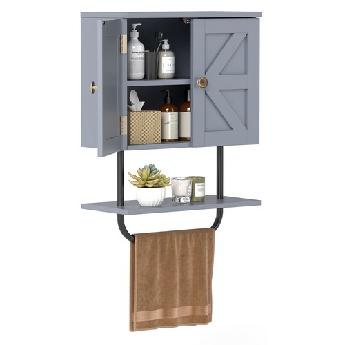 Costway bathroom wall - wall, cabinet