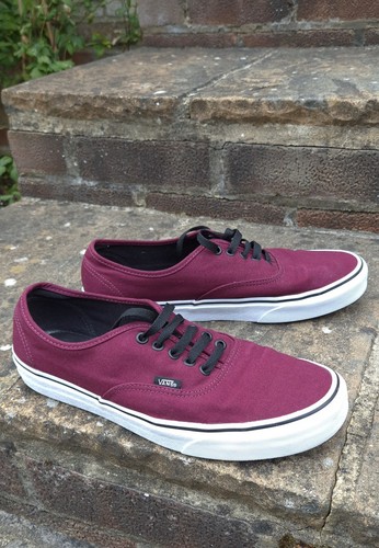 Vans off the wall - off, burgundy