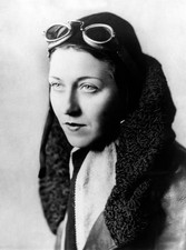 Portrait of British pilot Amy