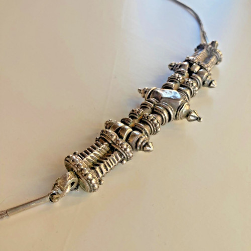 Antique rajasthan silver belt - antique,