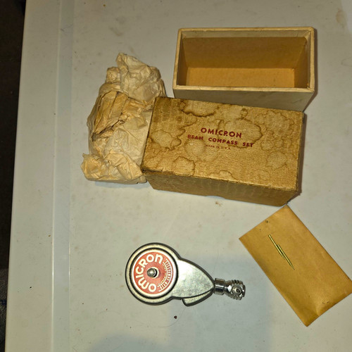 Vintage omicron beam compass - omicron,