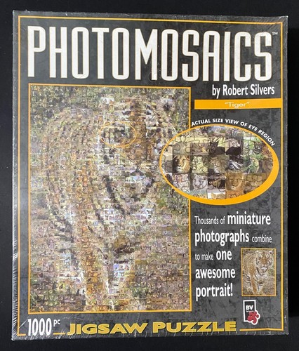 Photomosaics tiger robert - photomosaics:, by