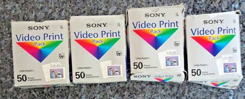 Sony video print pack - print,