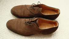 Joseph Cheaney - Alfred Capped Oxford in Brown Suede