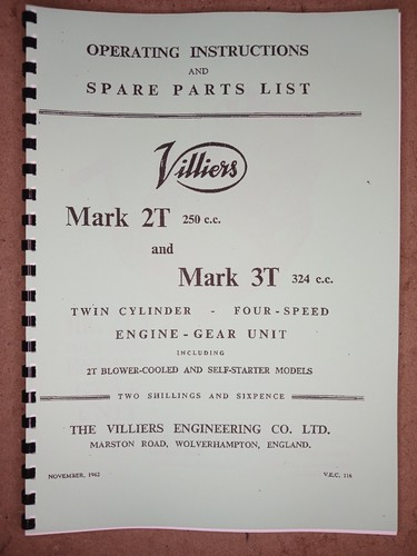 Official villiers 3t - official, &