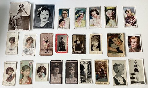 Vintage tobacco trade cards - &,