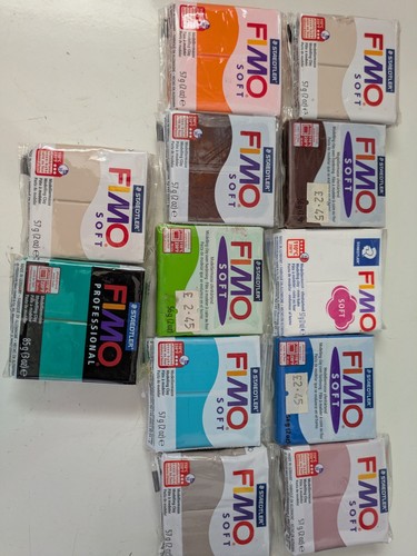 Fimo polymer clay assorted - clay,