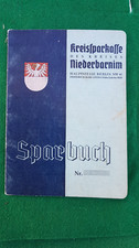 Old Savings Book Sparkasse