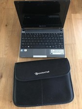 Notebook Packard Bell Dot S PAV80 - Black,  battery working, NO power supply