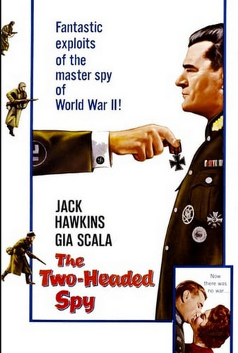 Two headed spy 1958 - two-headed, colorized