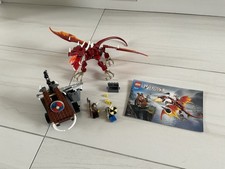 Lego 7017 Viking Catapult Versus The Nidhogg Dragon. Complete With Manuals