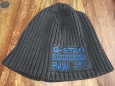 G STAR Original Raw Beanie Black & Blue! 