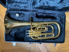 YAMAHA YAH-203 Alto Horn GOLD WITH CASE FREE DELIVERY