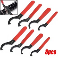 Universal Coil Over Wrench Shock Spanner Adjustable C Shape Wrenches Pack of 8x