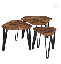 3pc Nesting Coffee Table Set