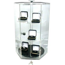 Rotating Clear Acrylic Locking