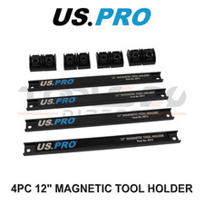 US PRO Tools 4pc 12" / 300mm Magnetic Tool Holder 6913