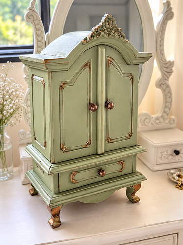French style miniature armoire - french-style,