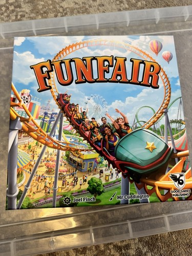 Funfair board game complete - board,