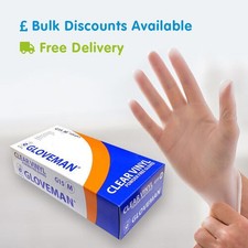 GLOVEMAN Disposable Clear