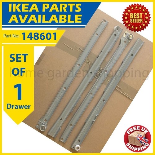 Ikea brusal drawer - brusal, runners